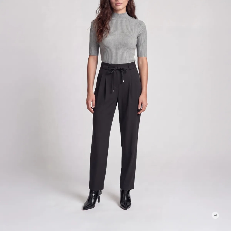 Marc Aurel  Pullover- mit silbernem Glanzgarn- Turtleneck- grau(Image 2)