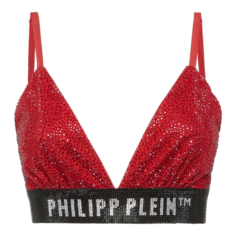 Philipp Plein  Bh Verziert bordeaux