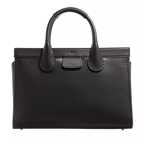 Chloé Leather Bag  Black Sporta
