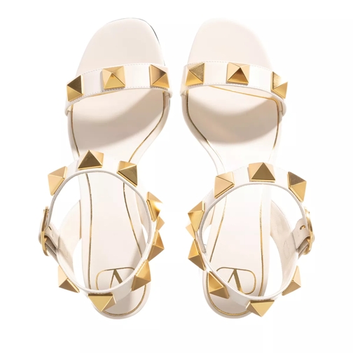 Valentino Garavani Sandale à lanières Roman Stud Sandals Ivory (Image 7)