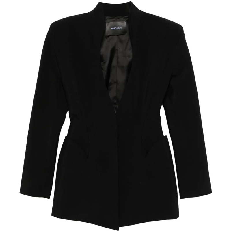 Mugler Übergangsjacke Jackets Black schwarz