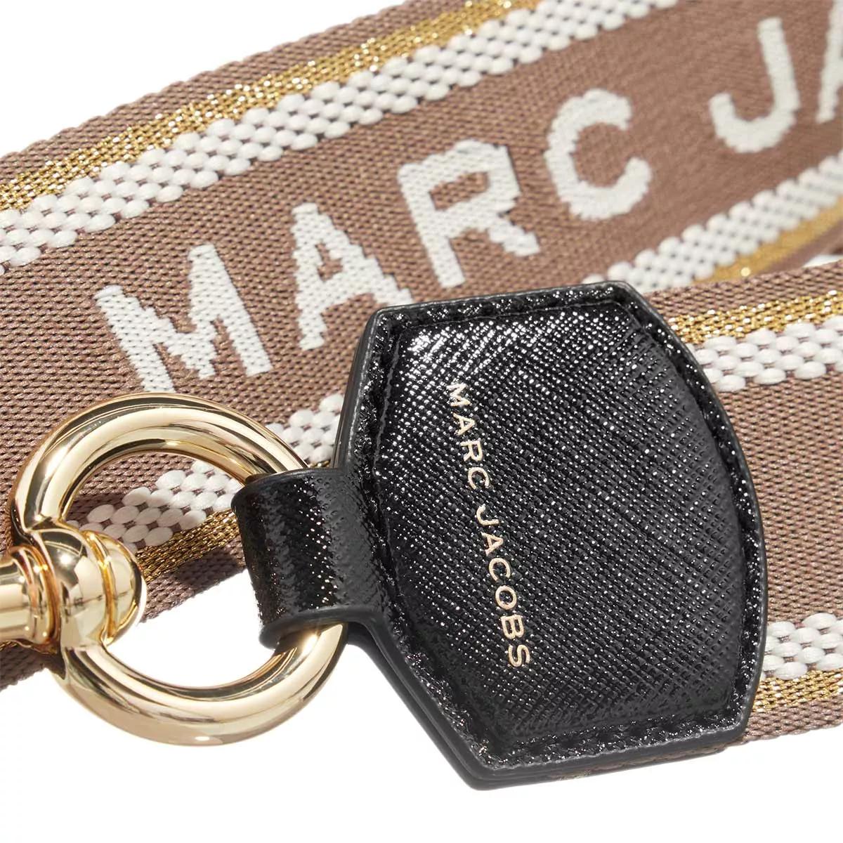 Marc Jacobs The Logo Webbing Strap Beige Schulterriemen