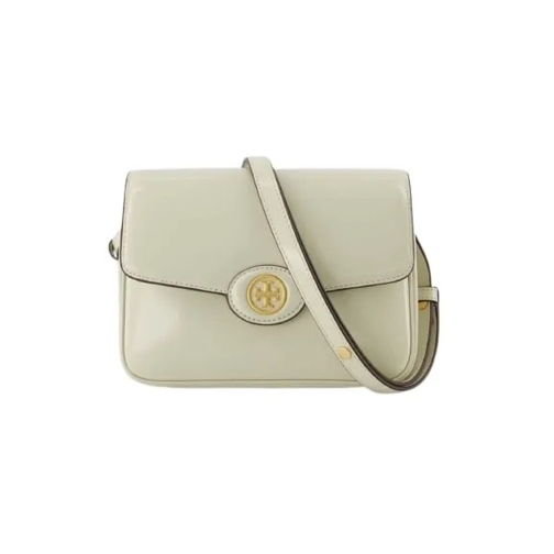 Tory Burch Robinson Hobo Bag - Shea Butter - Leather Neutrals Schoudertas