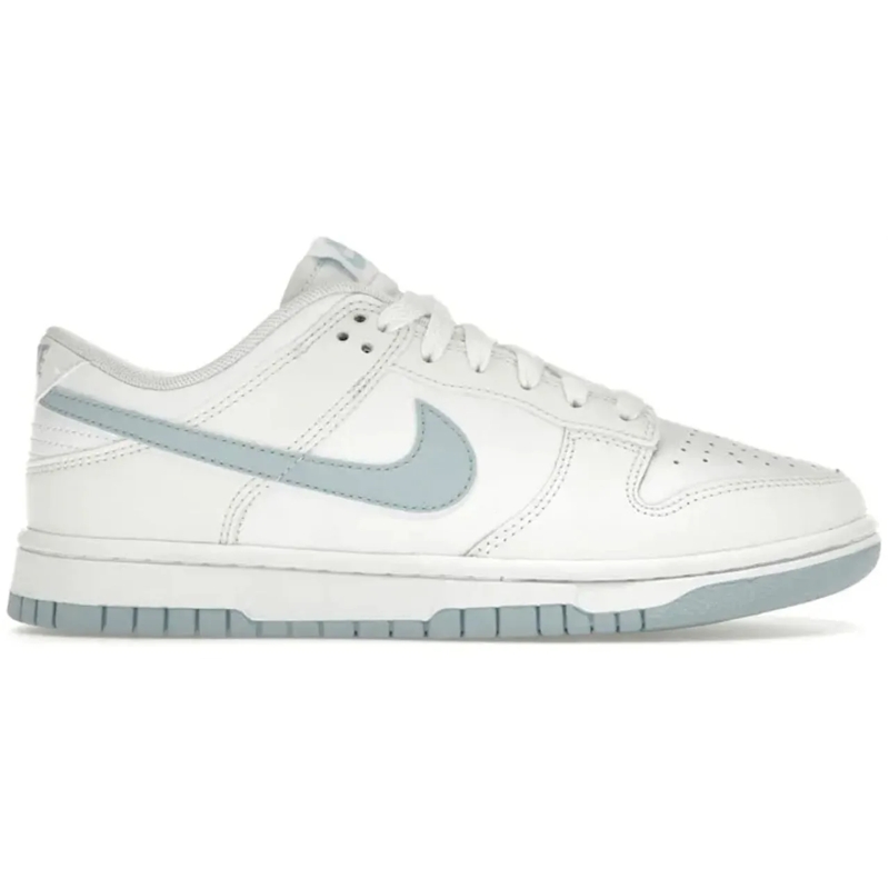 Nike Low-Top-Sneaker Nike Dunk Low White Light Armory Blue weiß