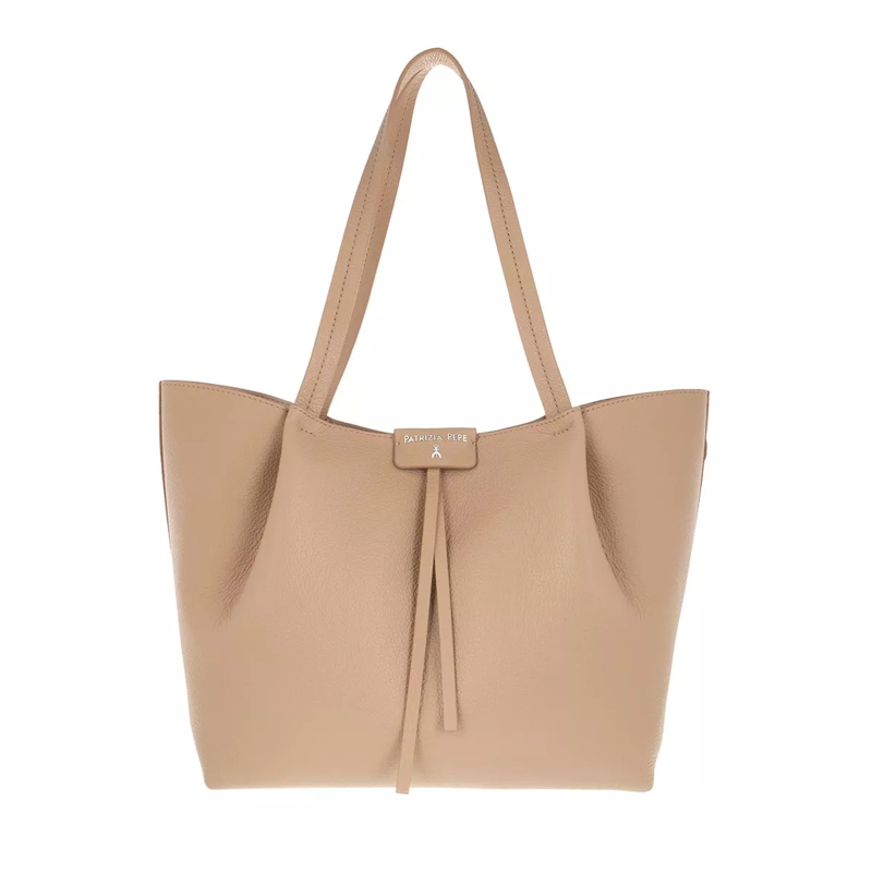Patrizia Pepe Shopper Shopping Bag Pompei Beige