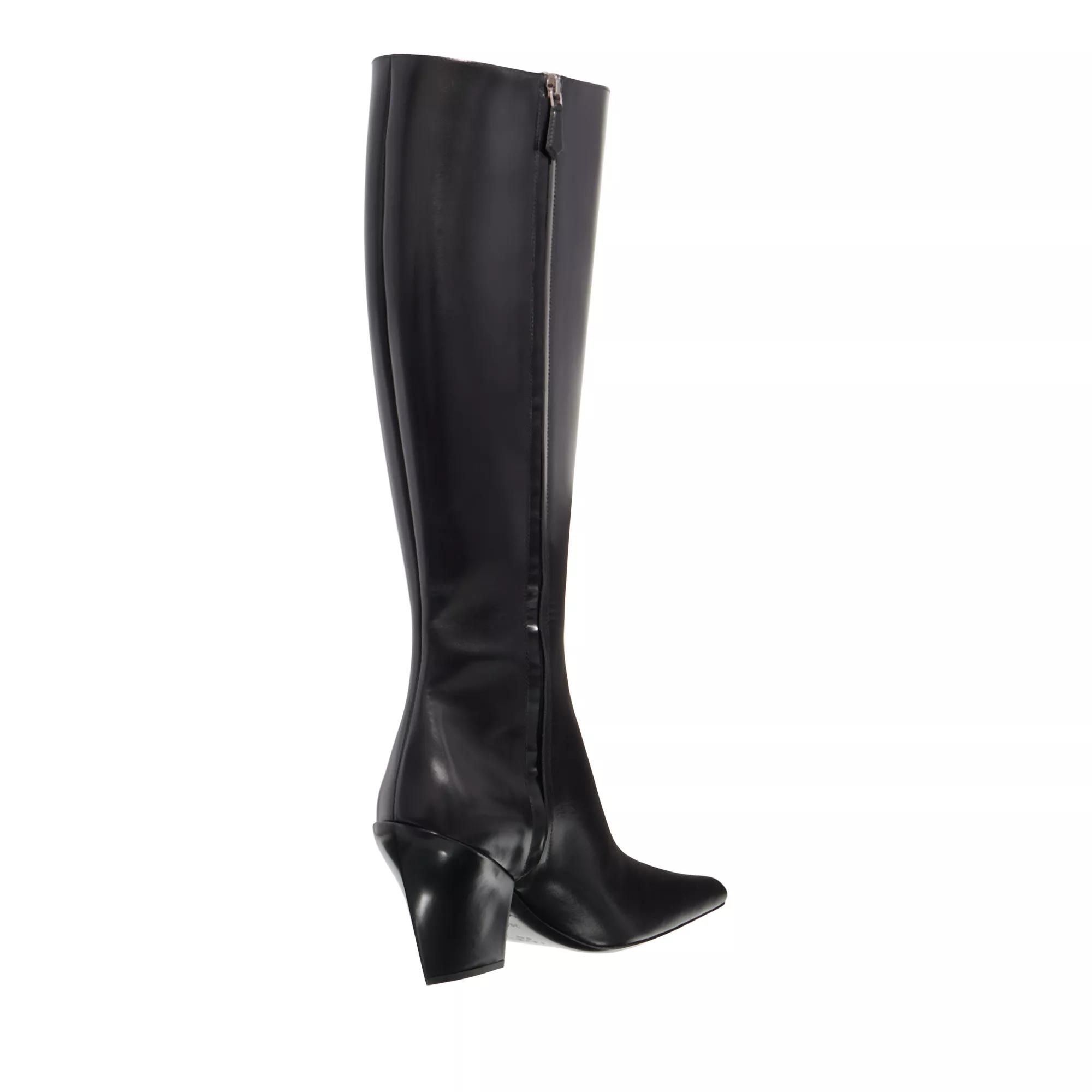 Prada Leather Boots Black Boot