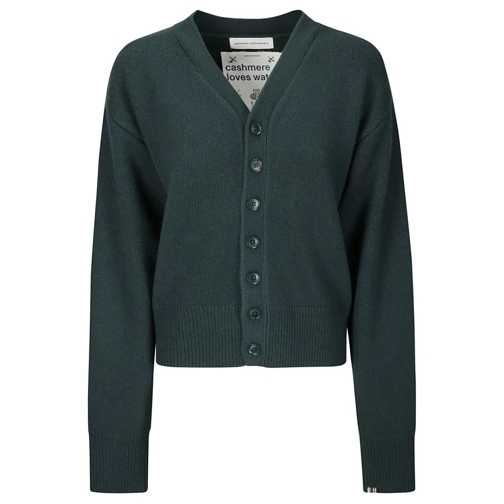 Extreme Cashmere Strickjacke V-Neck Cardigan Green