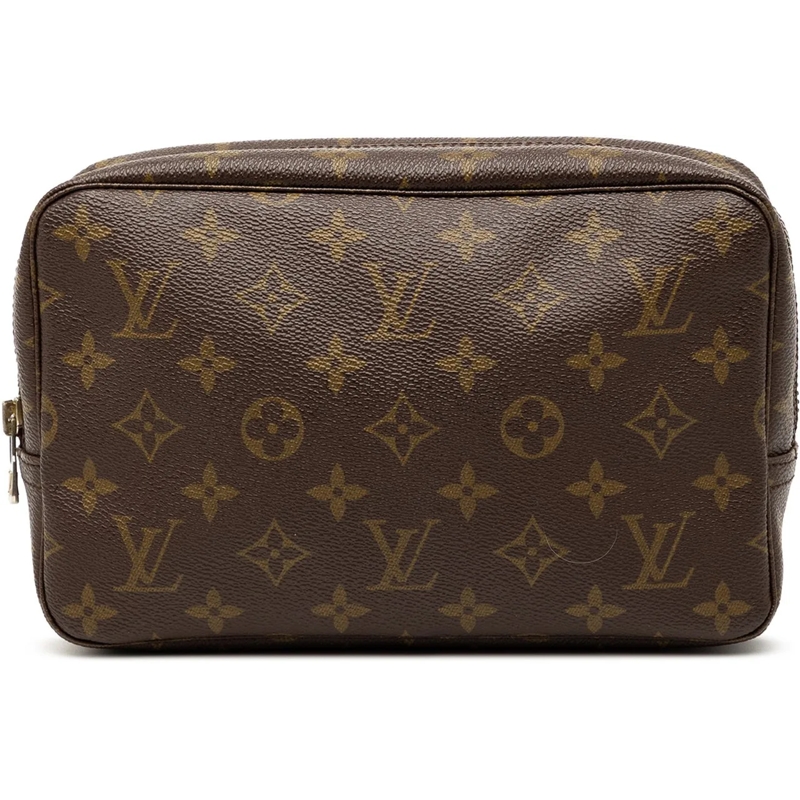 Louis Vuitton Clutch Monogram Trousse Toilette 23 braun