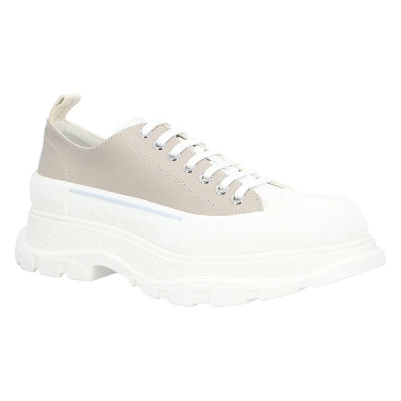 Alexander McQueen Sneaker basse Tread Sneaker 'Beige Grey' White