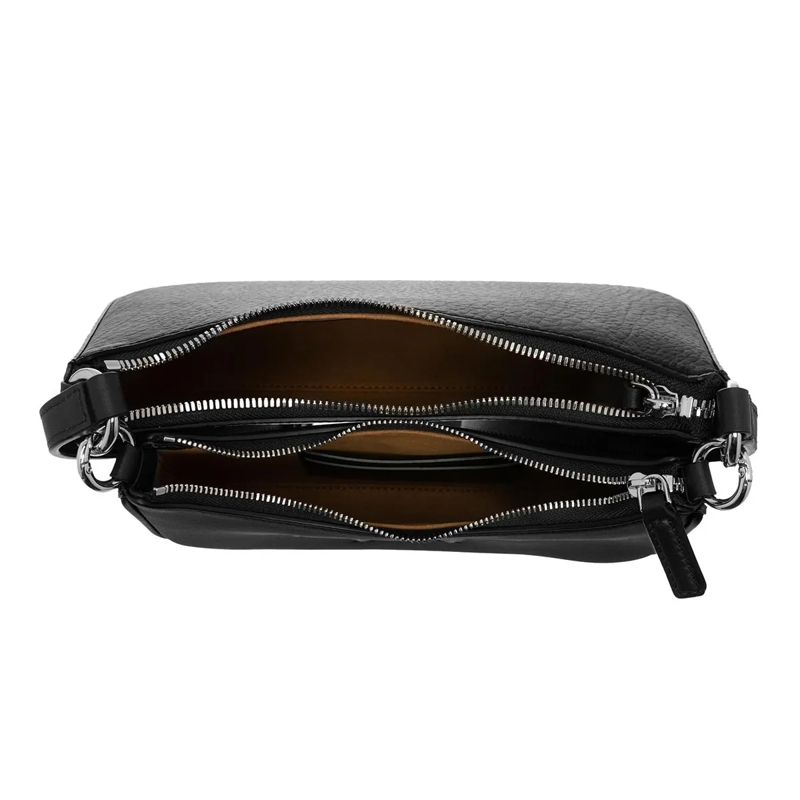 MCM Hobo Bag Aren Vi Thlr Mix Hobo Sml Bk, One Size Black(Image 5)