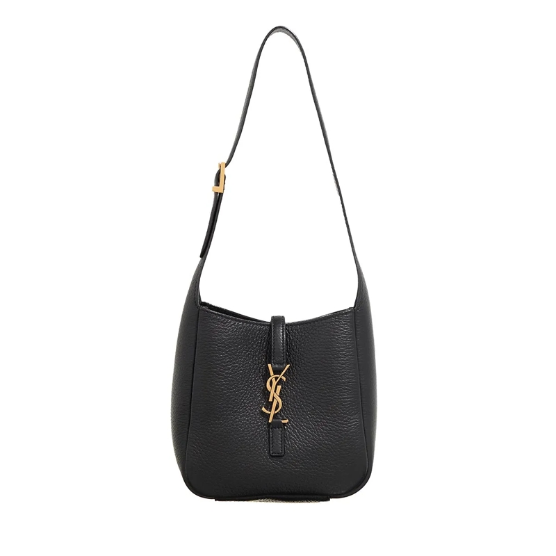 Saint Laurent Schultertasche Le 5 à 7 Baby Supple Shoulder Bag Black