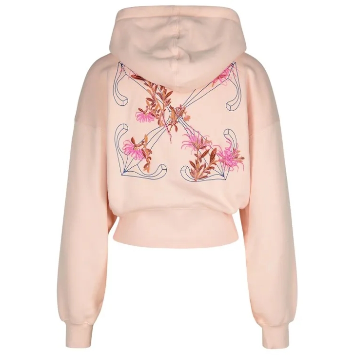 Off white sweatshirt pink clearance