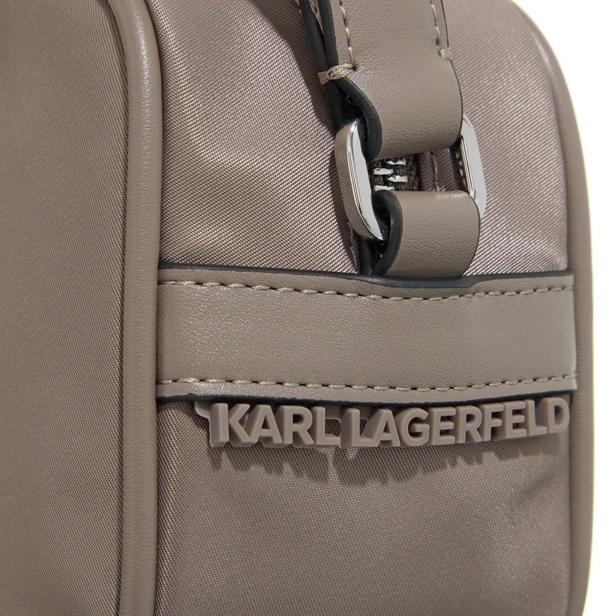 Karl Lagerfeld Crossbody bags K Ikonik 2.0 Nylon Camera Bag in grijs
