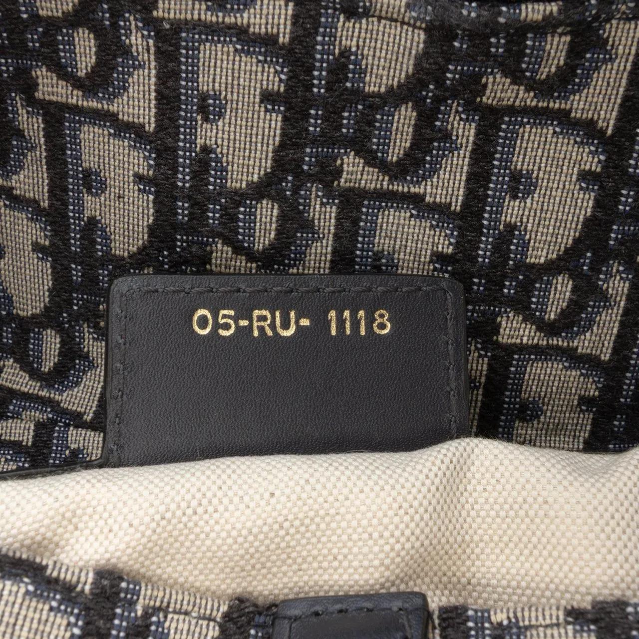 Thumbnail - Christian Dior Hobo Bags - Oblique Canvas Saddle Bag - Gr. unisize - in Blau - für Damen