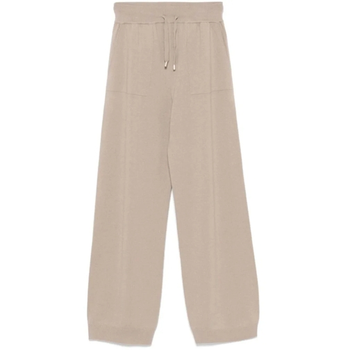 Lorena Antoniazzi Straight-Leg Drawstring Sweatpants Neutrals Jogginghosen