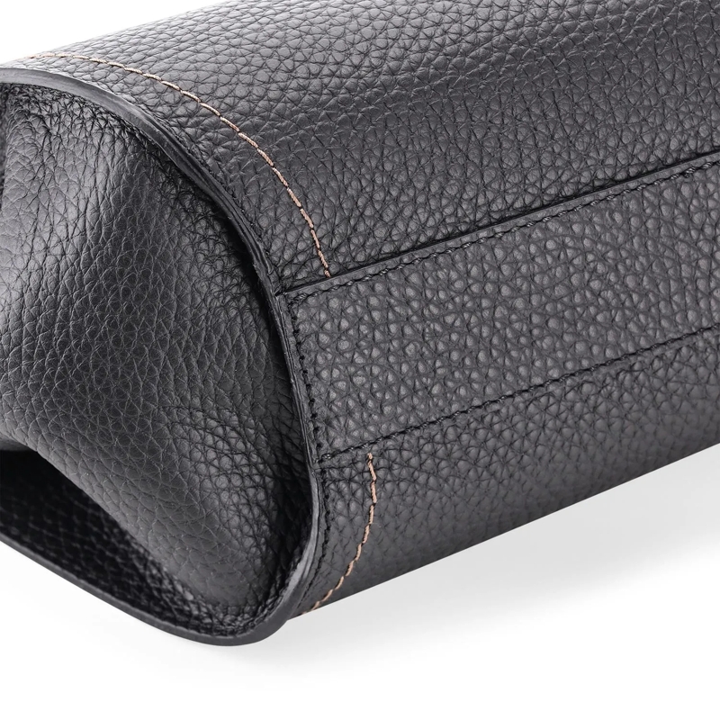 Gianni Chiarini Sac à bandoulière Tasche Bloom aus Leder schwarz(Image 9)
