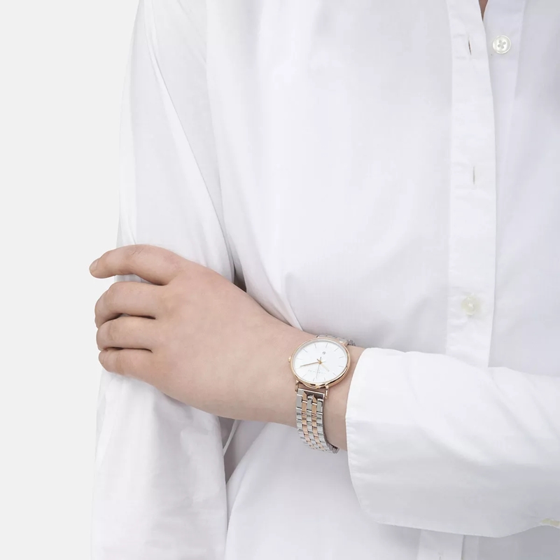 Liebeskind Berlin Quarzuhr Watch Bicolour Rose Gold and Silver(Image 4)