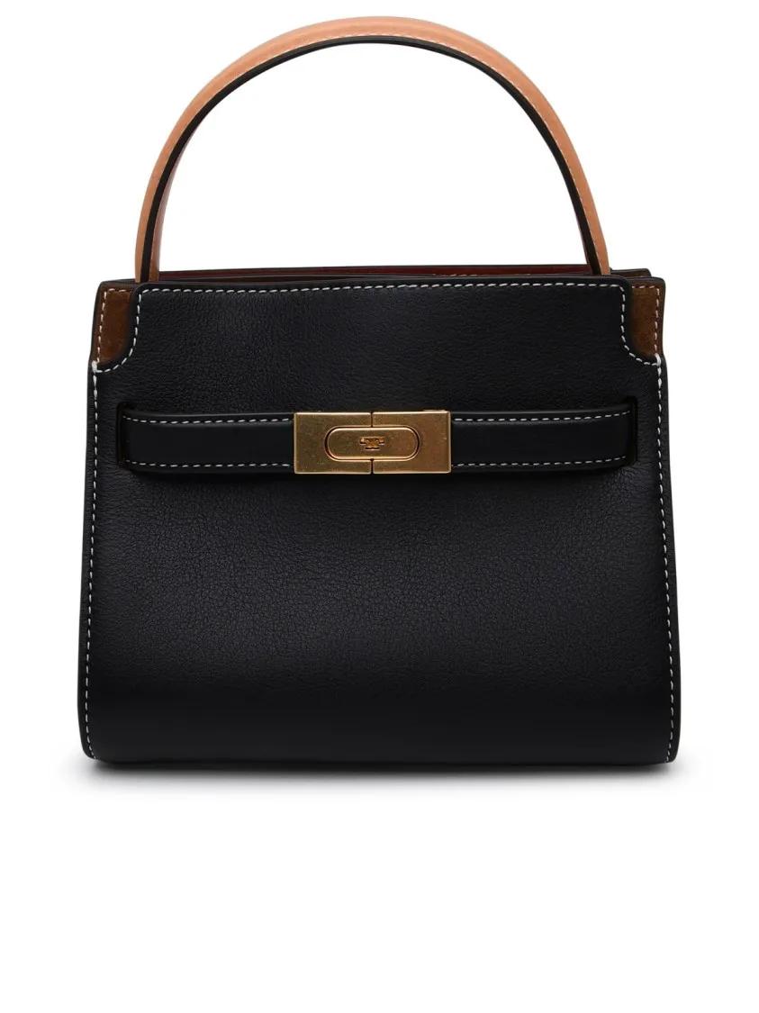 Tory Burch Crossbody Bags - Lee Radziwill Bag In Black Leather - Gr. unisize - in Schwarz - für Damen