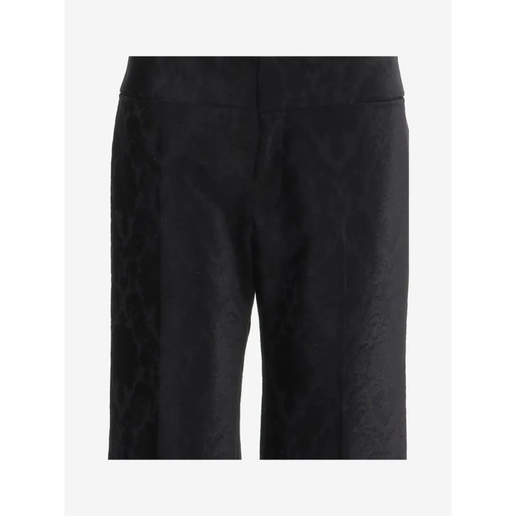 パンツ ChloAC Viscose And Cotton Pants Chloé Viscose And Cotton Pants Black | Jogging Broek