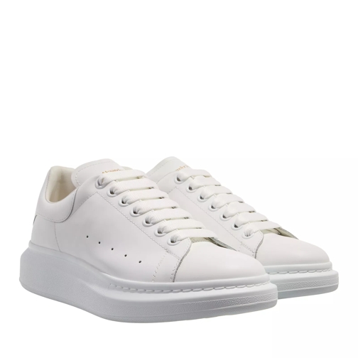 Alexander McQueen Oversized Sneakers White/White lage-top sneaker