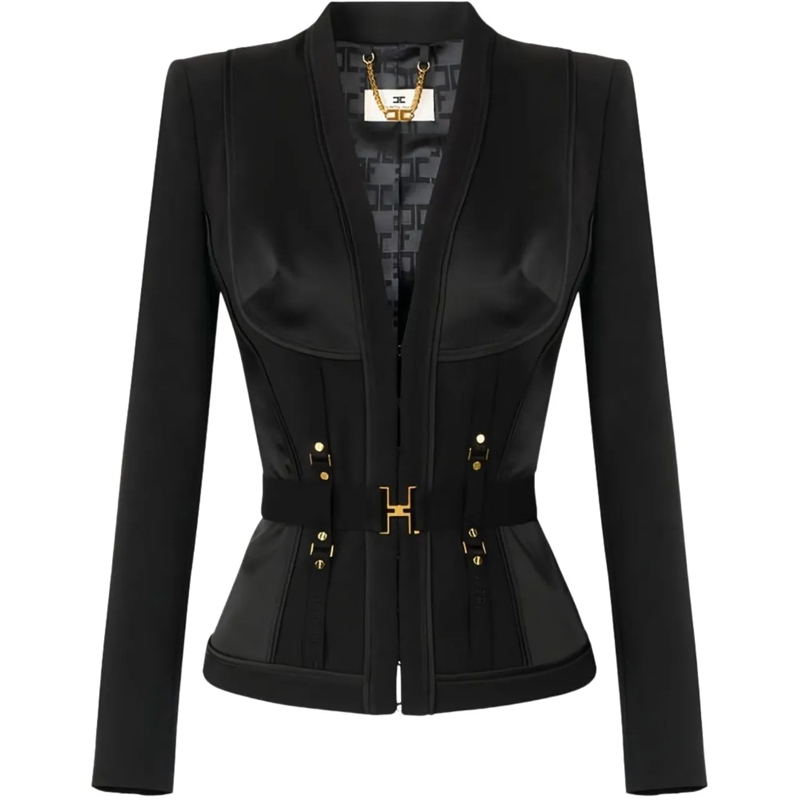 Elisabetta Franchi Blazer Jackets Black schwarz