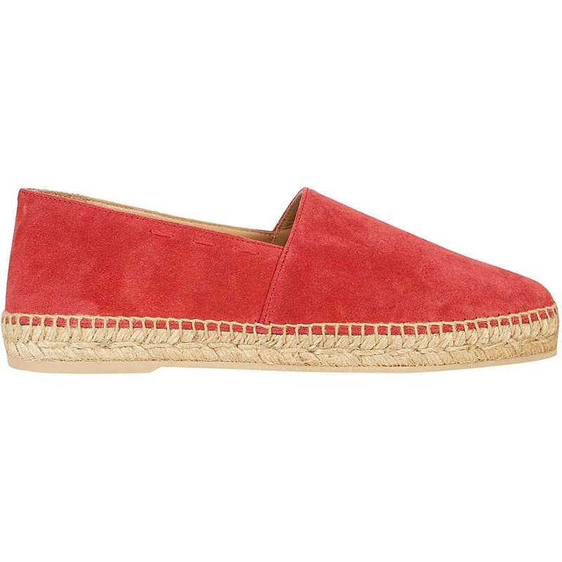 Kiton Low-Top-Sneaker A048 Espadrilles Red rot
