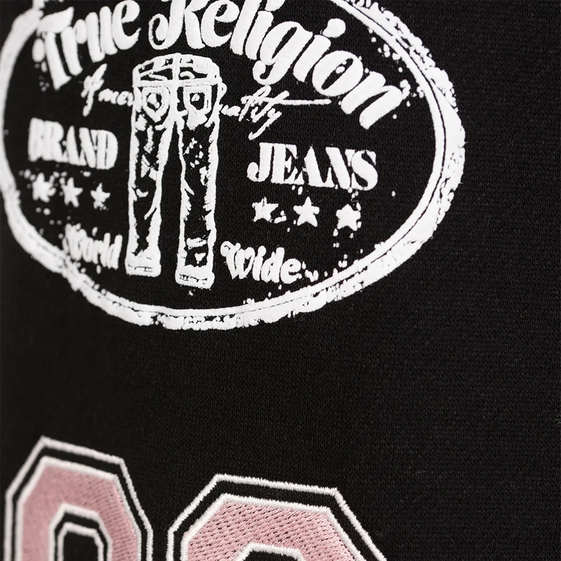 True Religion Jogginghose Sweathose EMBROIDERY schwarz(Image 5)