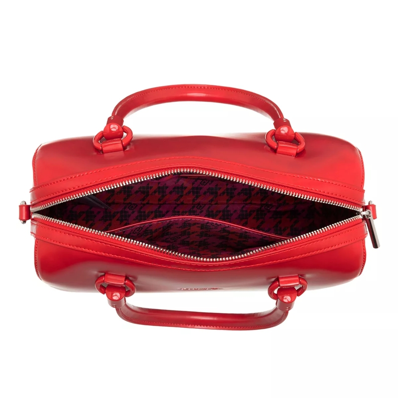 LIU JO Bowling Bag M Satchel  Strawberry(Image 6)