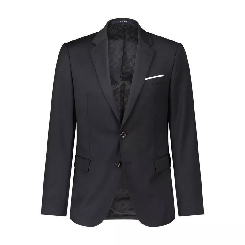 JOOP! Anzugjacke Slim-Fit Sakko Herby aus Wolle Dunkelblau(Image 4)