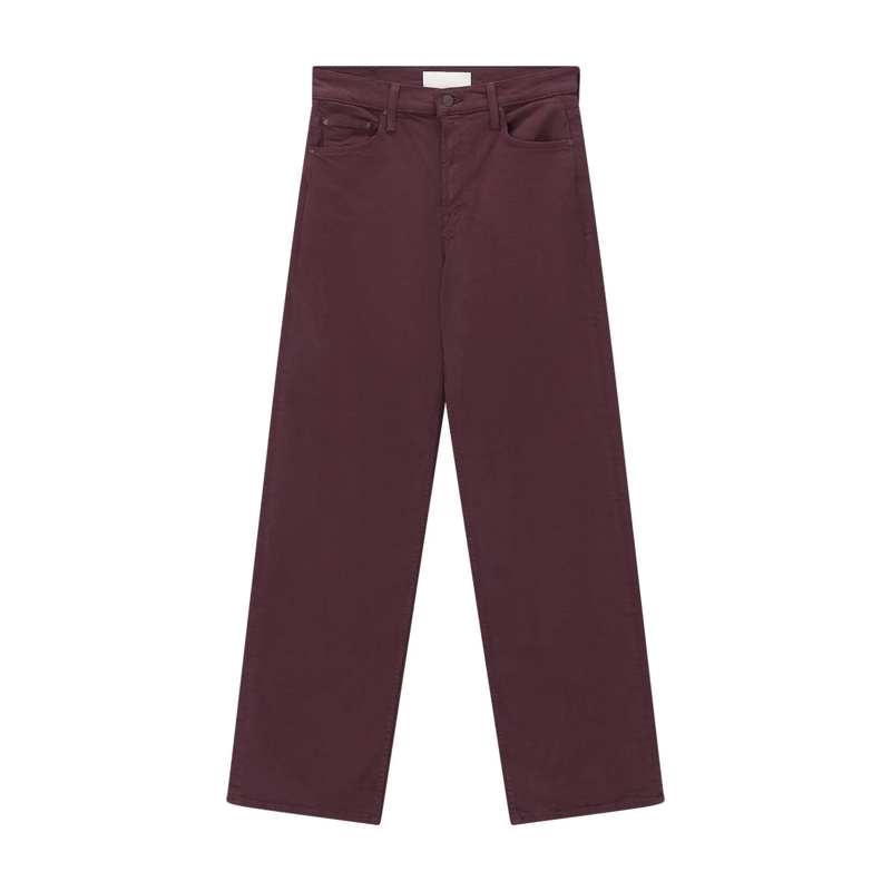 Mother Jeans Jeans The Rerun Zip Sneak lila