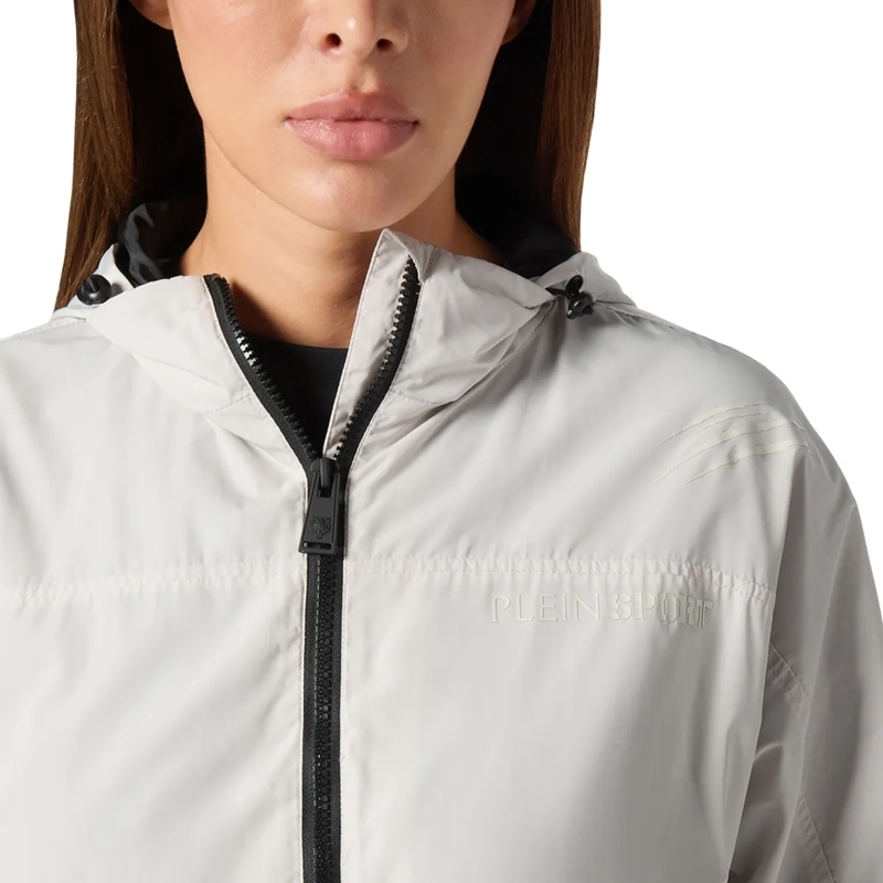 Plein Sport Daunenjacke Sweatjacke Scratch hell-grau(Image 4)