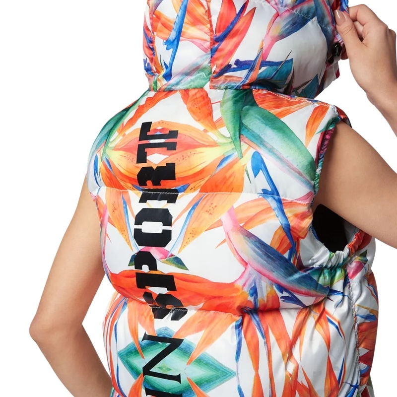 Plein Sport Weste Weste Flowers weiss(Image 5)