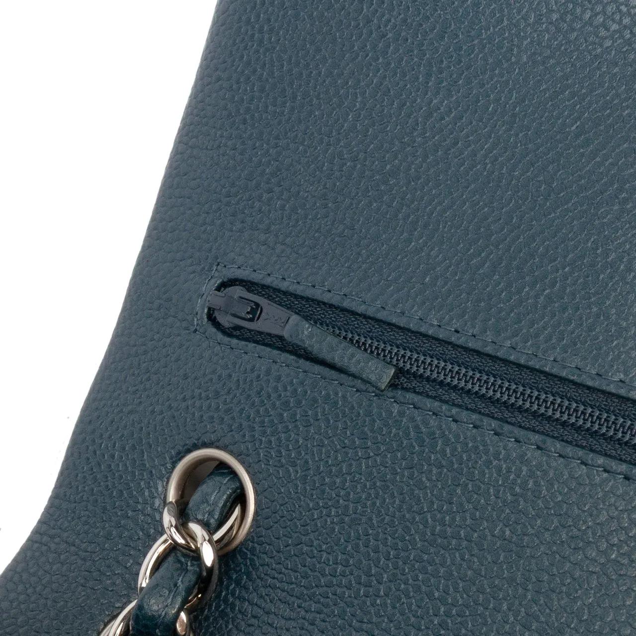 Thumbnail - Chanel Hobo Bags - Jumbo Classic Iridescent Caviar Double Flap - Gr. unisize - in Blau - für Damen