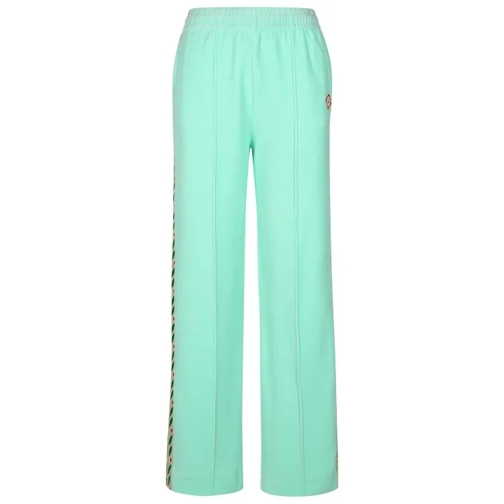 Casablanca Jogger' Light Green Cotton Blend Pants Green 