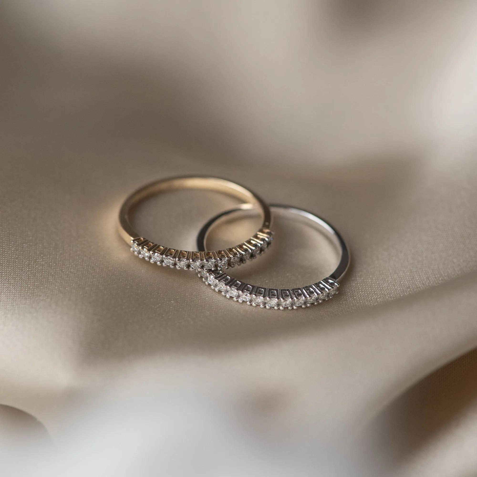 Thumbnail - Isabel Bernard Ring - De la Paix Madeline 585 Weißgold Ring - Gr. 54 - in Weiß - für Damen
