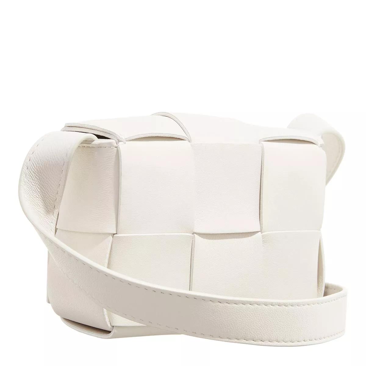 Bottega Veneta Crossbody bags Small Cassette in wit