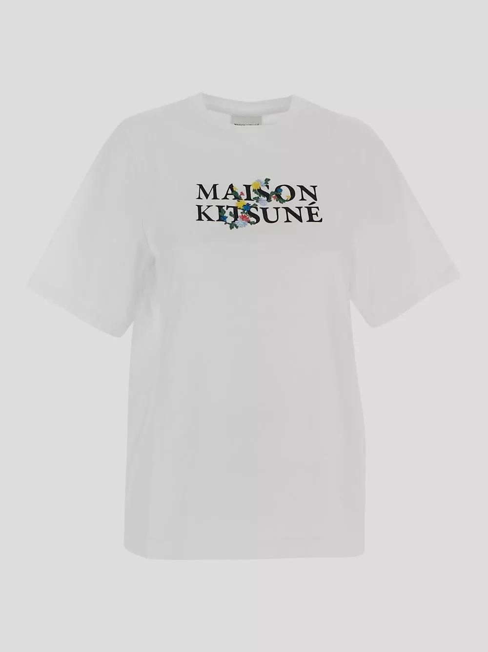 Maison Kitsune - MAISON KITSUNE%27 - LW00116 - KJ0119P100 MAISON KITS - Größe M - weiß