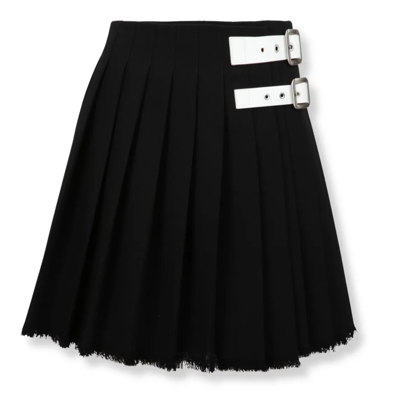 Jil Sander Minirock Streamlined Minimalist Skirt With Subtle Tailoring Black