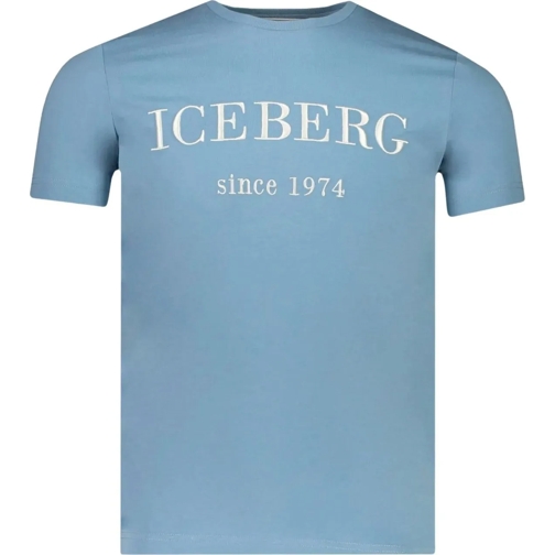 Iceberg T-shirts t-shirts lichtblauw blau