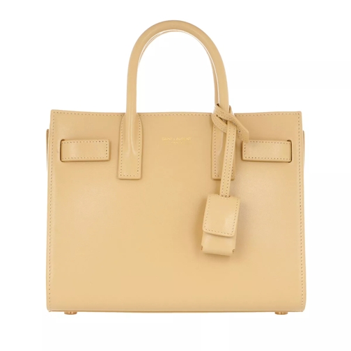 Saint Laurent Shoulder Bag Leather Avorio Shopping Bag