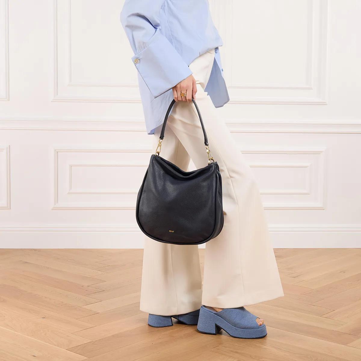 Abro Hobo bags Beutel Willow Navy in blauw