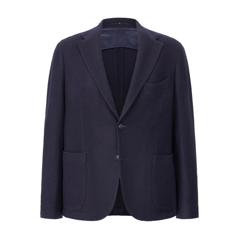 Dressler  Sakko aus Schurwolle Dunkelblau