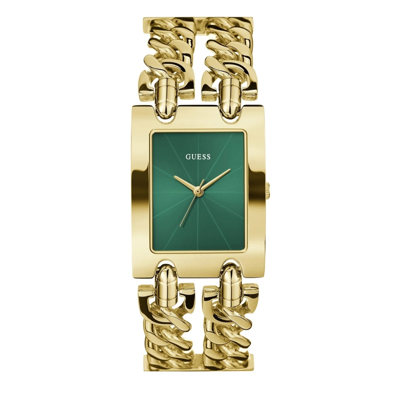 Guess Quarzuhr Quartz Analog Mod Heavy Metal gold