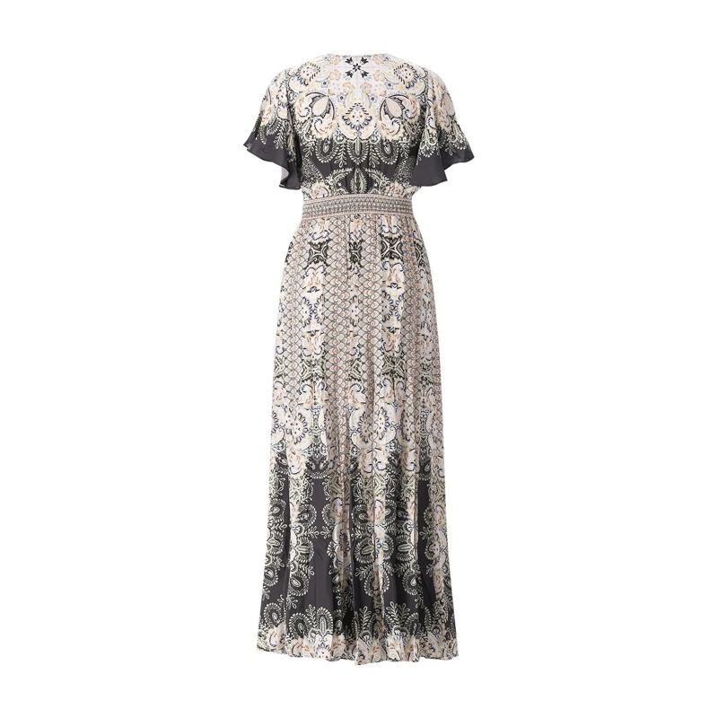 Hale Bob Robe longue Maxikleid mit Blumenmuster mehrfarbig(Image 2)