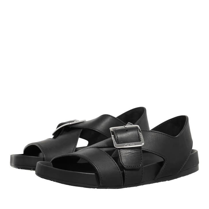 【関税&送料込】Loewe Sandals Black Loewe Ease Sandal Toe Black | Sandals