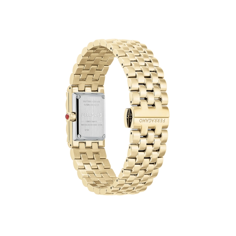 Salvatore Ferragamo Quarzuhr Quarz-Analoguhr Ferragamo Secret gold(Image 4)