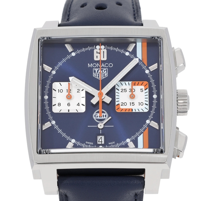 TAG Heuer Montre automatique Monaco Blau
