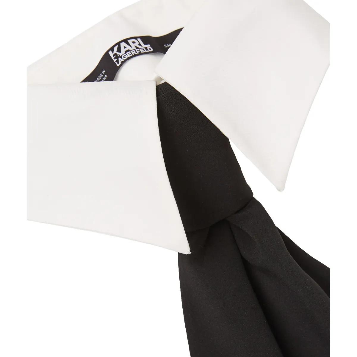 Thumbnail - Karl Lagerfeld Tücher & Schals - KRAGEN UND KRAWATTE - Gr. unisize - in Weiß - für Damen