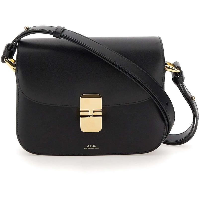 A.P.C. Schultertasche Sac Grace Small Lzz Black(Image 5)