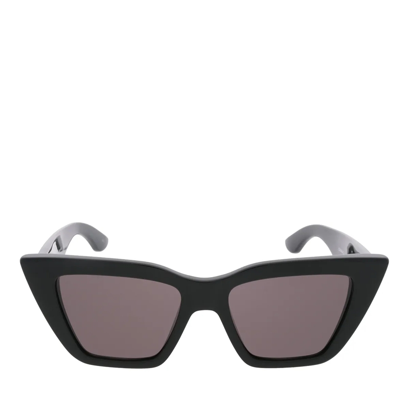 Alexander McQueen Sonnenbrille AM0507S-001 Black-Black-Grey(Image 4)